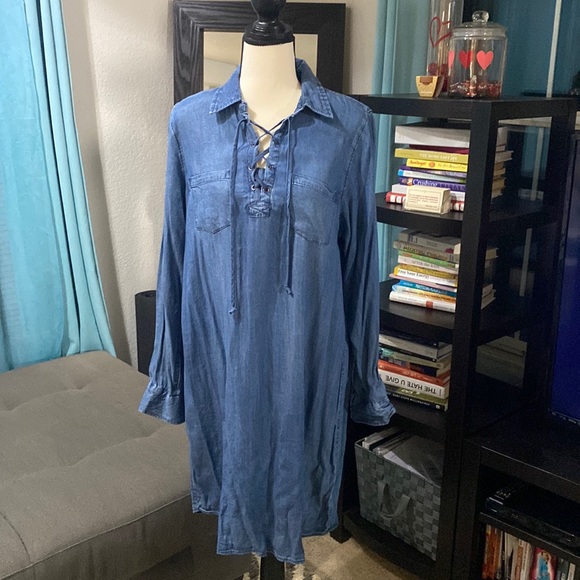 Maurices Dresses & Skirts - Maurices Denim Large Dress